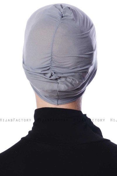 Zeynep - Dark Grey Parizien Underscarf - Ecardin