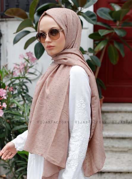 Malika - Light Brown Hijab - Sal Evi