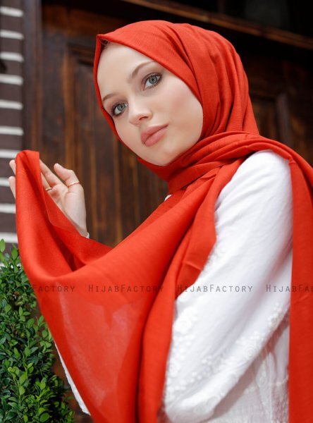 Zaina - Brick Red Hijab - Sal Evi