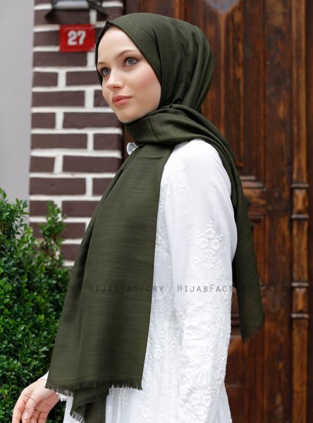 Zaina - Dark Green Hijab - Sal Evi