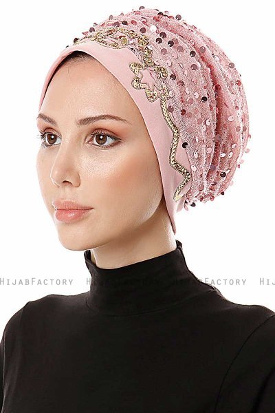 Zuleyha - Dusty Pink Turban