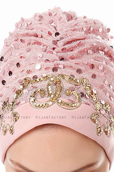 Zuleyha - Dusty Pink Turban