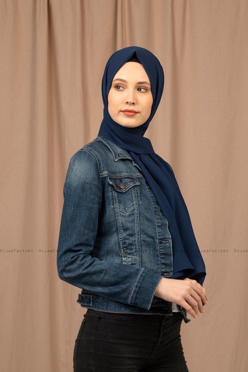 Navy Organza Hijab main image 0